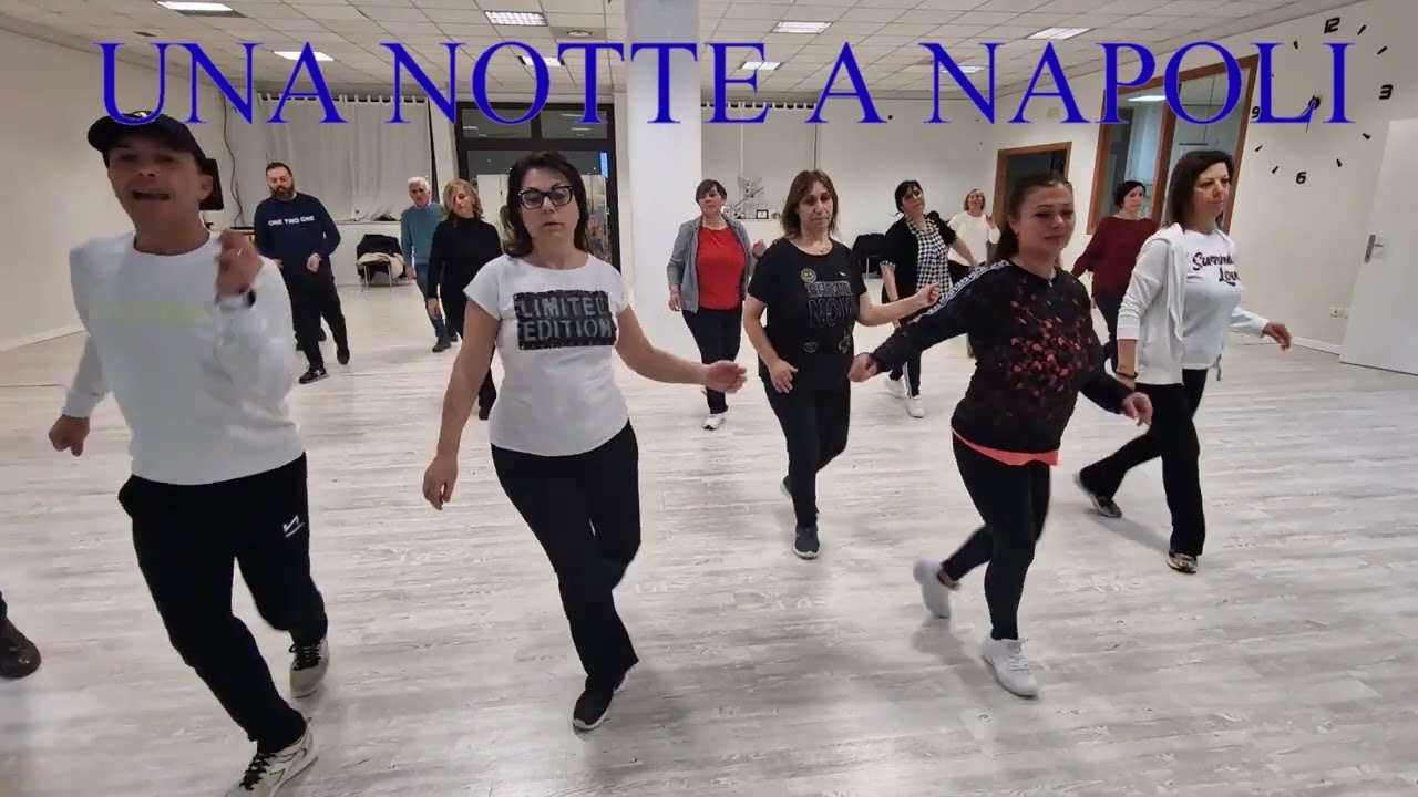Ballo di gruppo 2023\\ Una Notte a Napoli\\ coreo juanny \\ song peppe zona