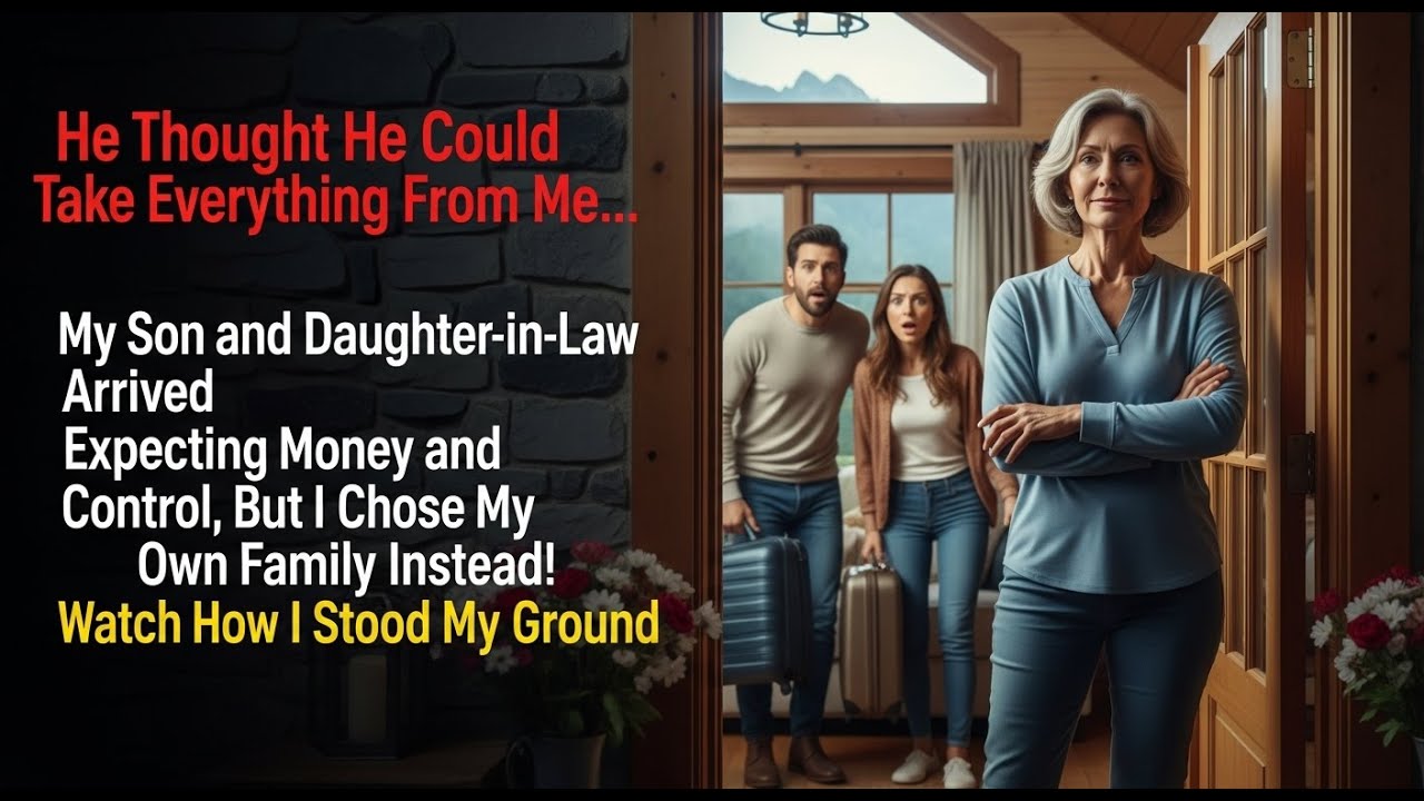 My Son and Daughter-in-Law Tried to Control Me — I Built a Family Who Respects Me