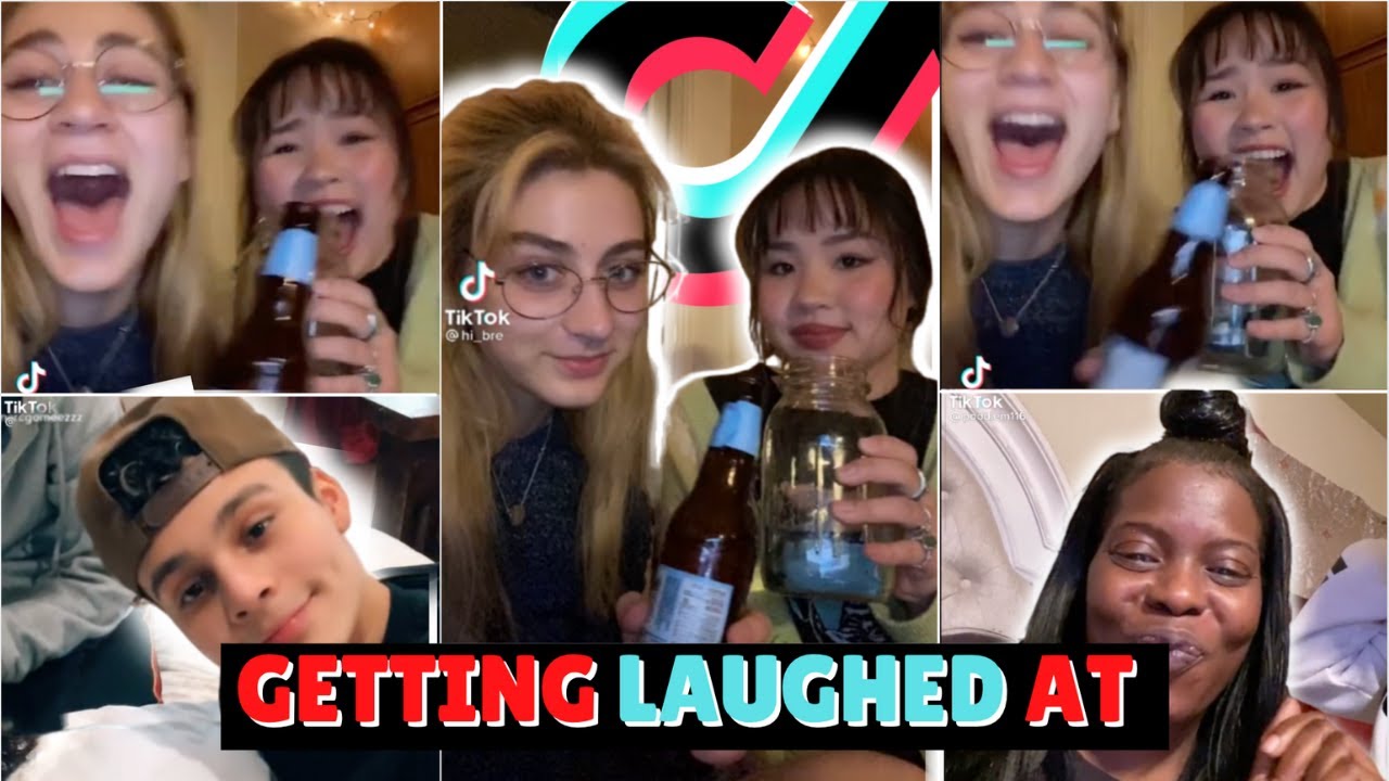 Bre And Mia Laughing at People - TikTok Compilation