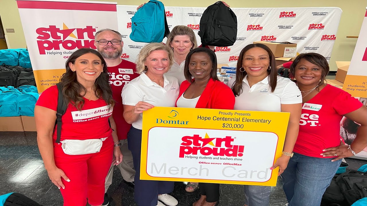 Students and Staff Start Proud with Community Support