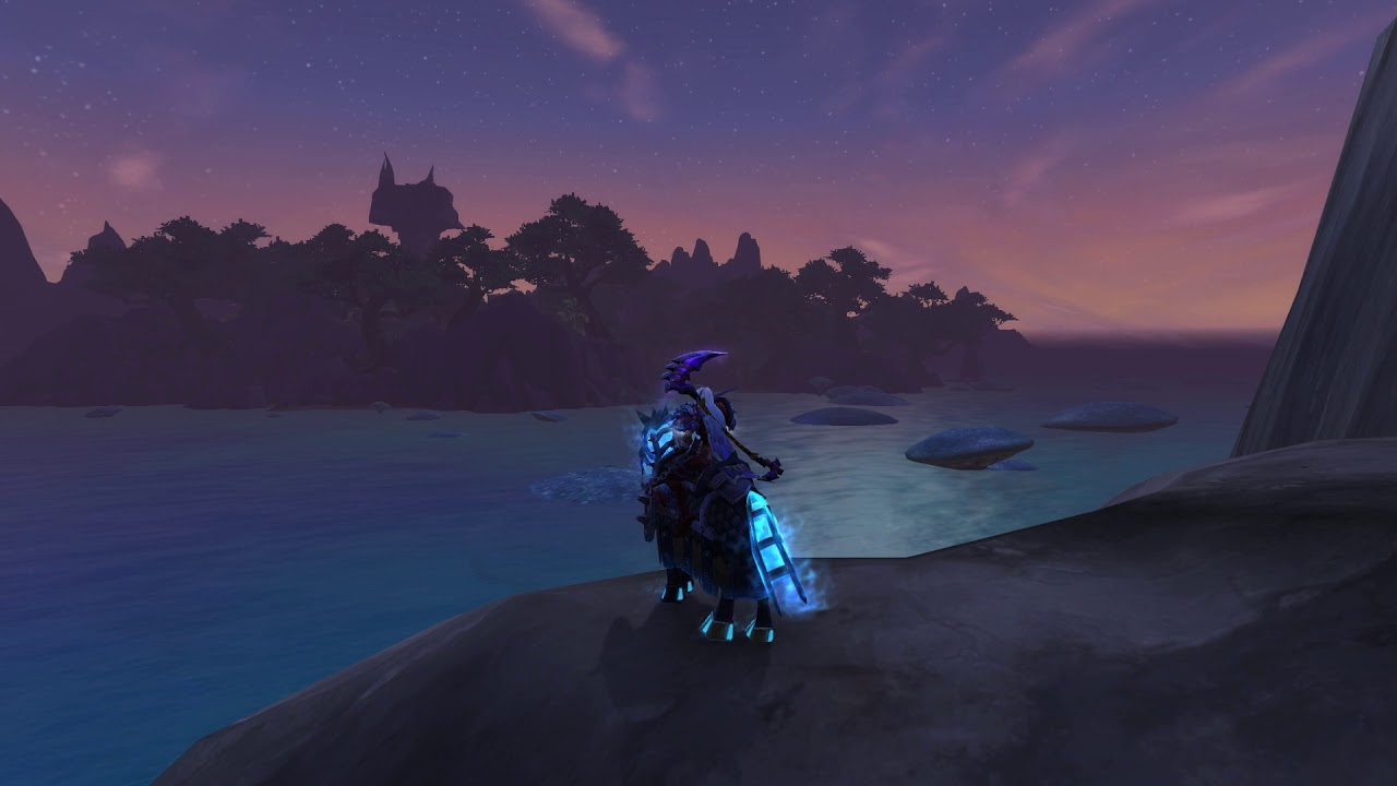 Relaxing in Draenor Zangarmarsh