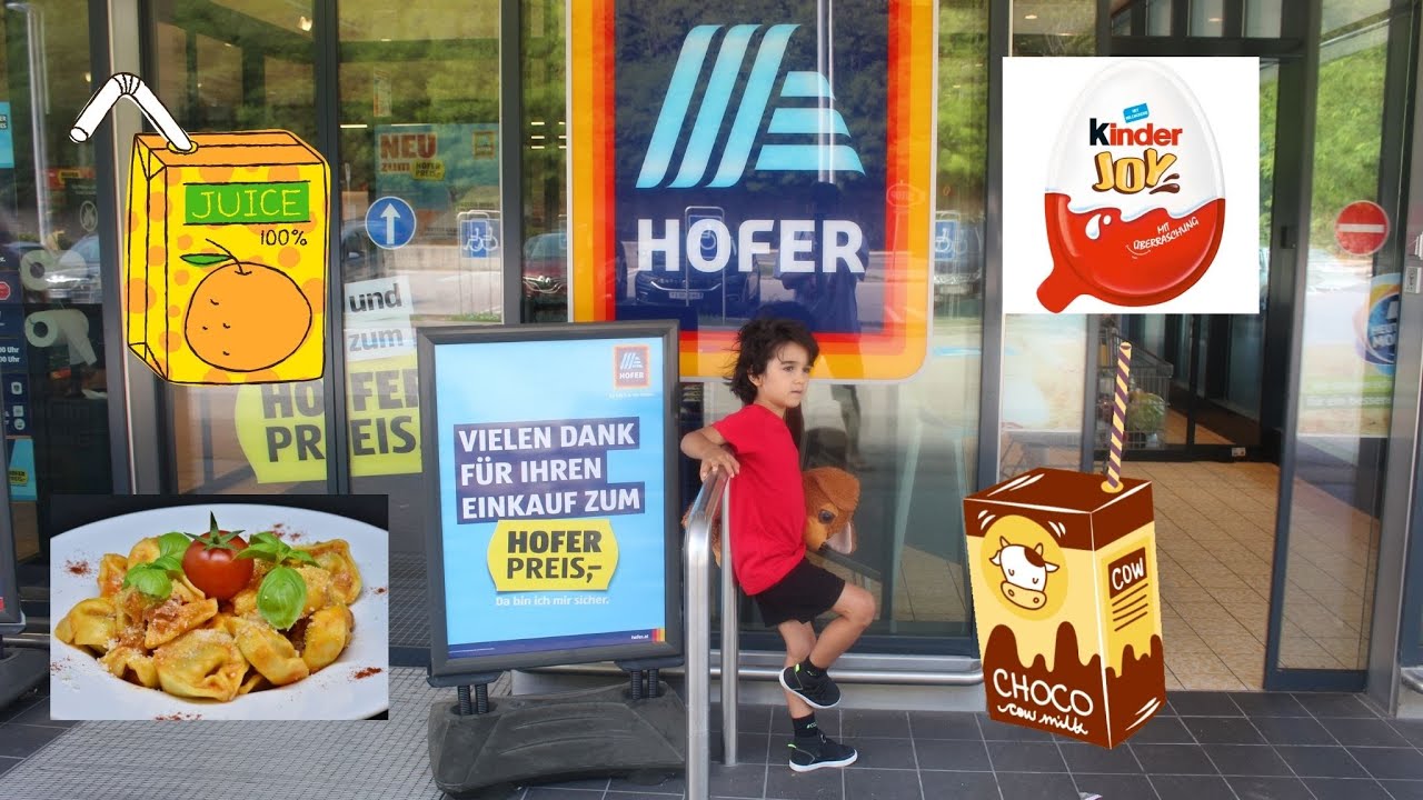 Einkaufen beim Hofer
