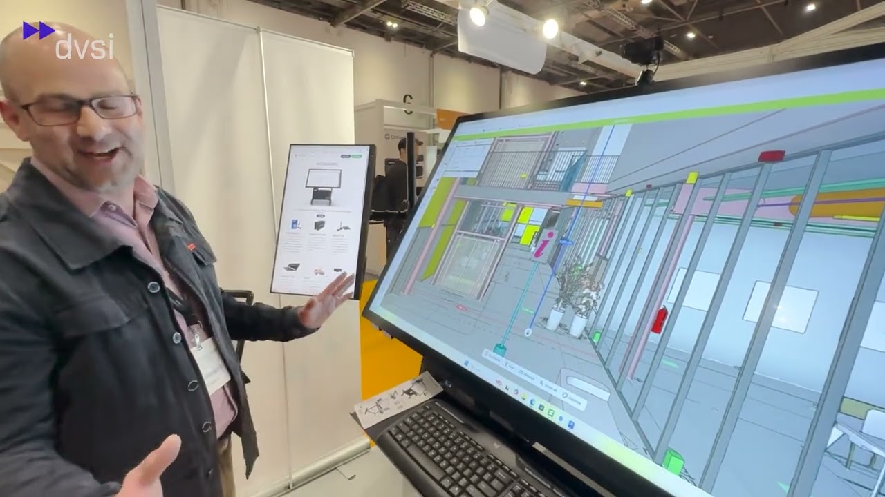 Live Demo: Volanti Plan Review Table x Dalux at UK Construction Week 2025 | AEC AV Solutions