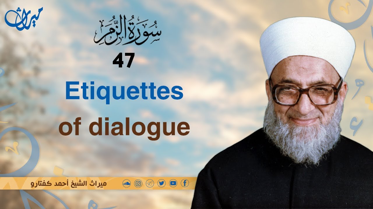 Etiquettes of dialogue