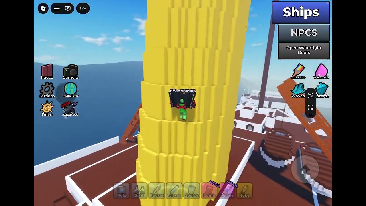 Destroying the titanic