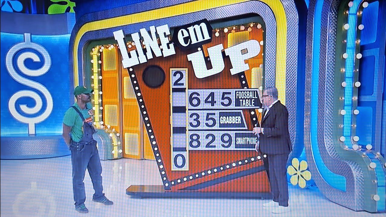 The Price Is Right - 🔴⚪️⚫️🔢 Line Em ⬆️ Up - 2/11/2026