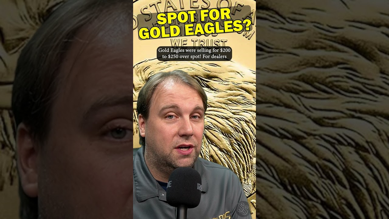 Should Coin Shops Pay OVER SPOT for Gold Eagles?