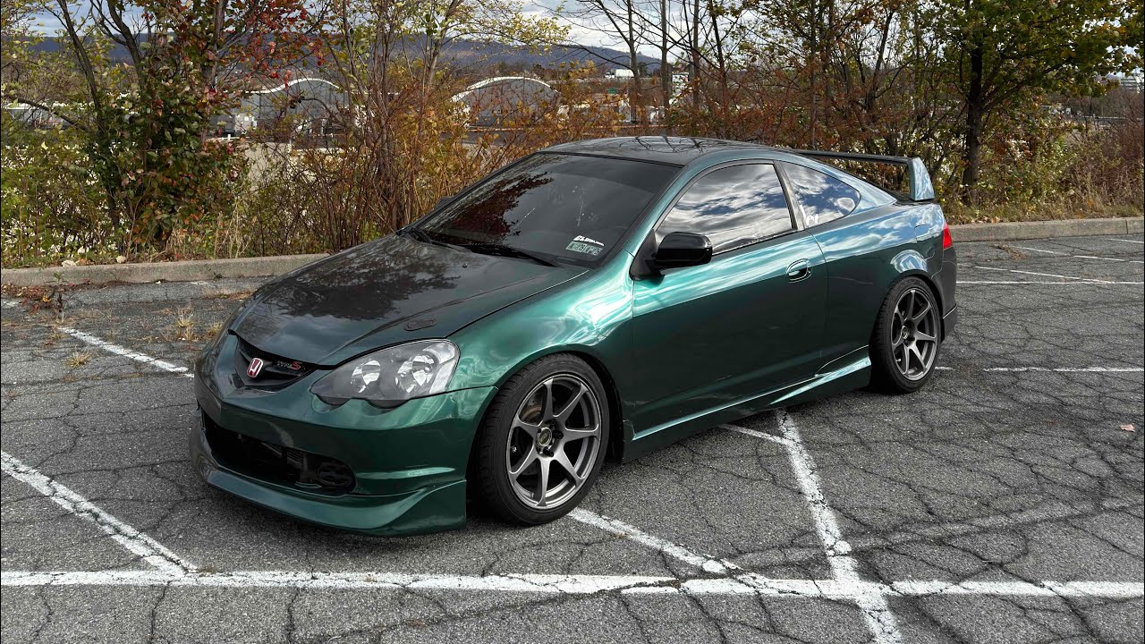 re-installing hybrid racing air intake on my rsx!