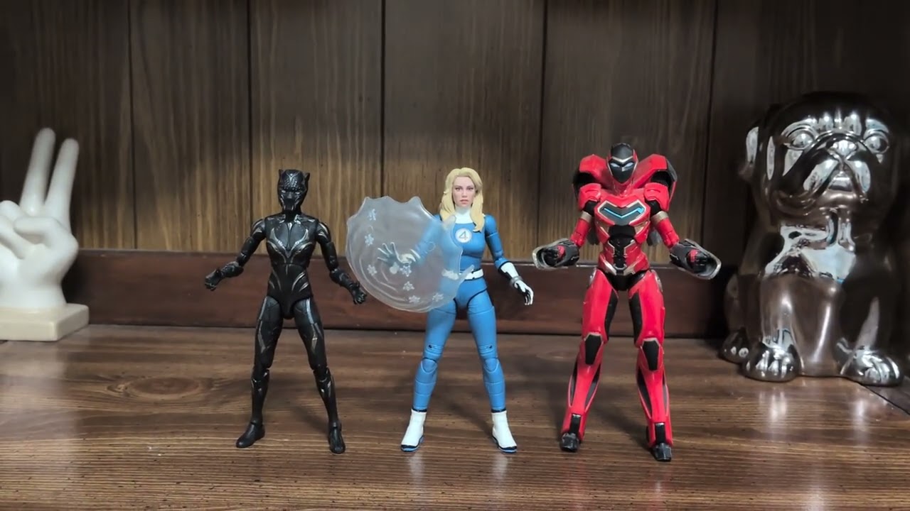 Susan Storm teams up with Black Panther and Iron Heart