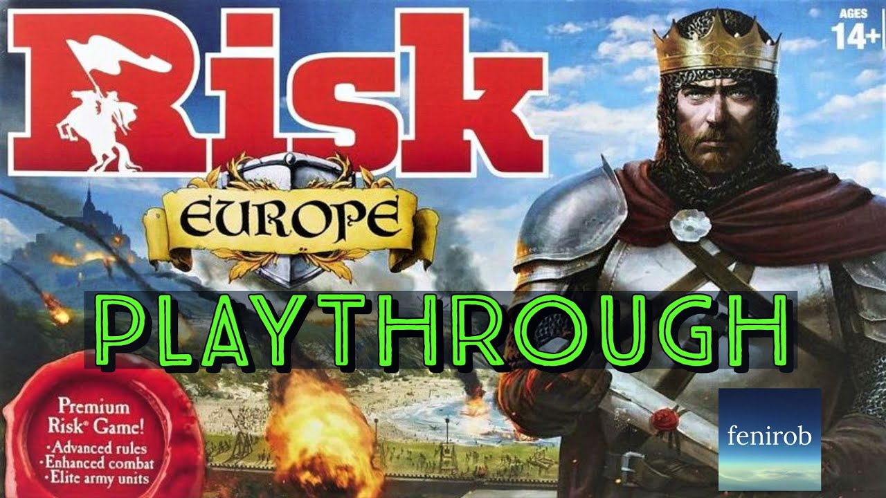 Risk: Europe Board Game | Playthrough