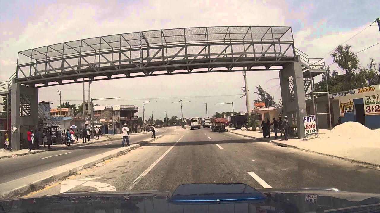 Port-au-Prince Haiti - Carrefour - Route Rail