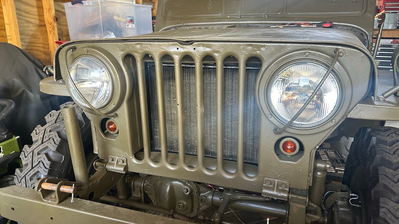 1952 Willys M38 Jeep rebuild part 18
