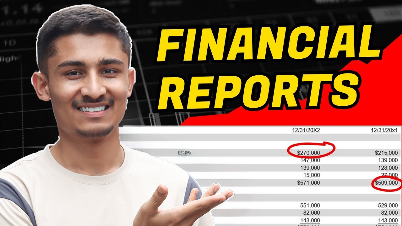 How to Read financial Reports of any Company| Balance Sheet and Income Statement
