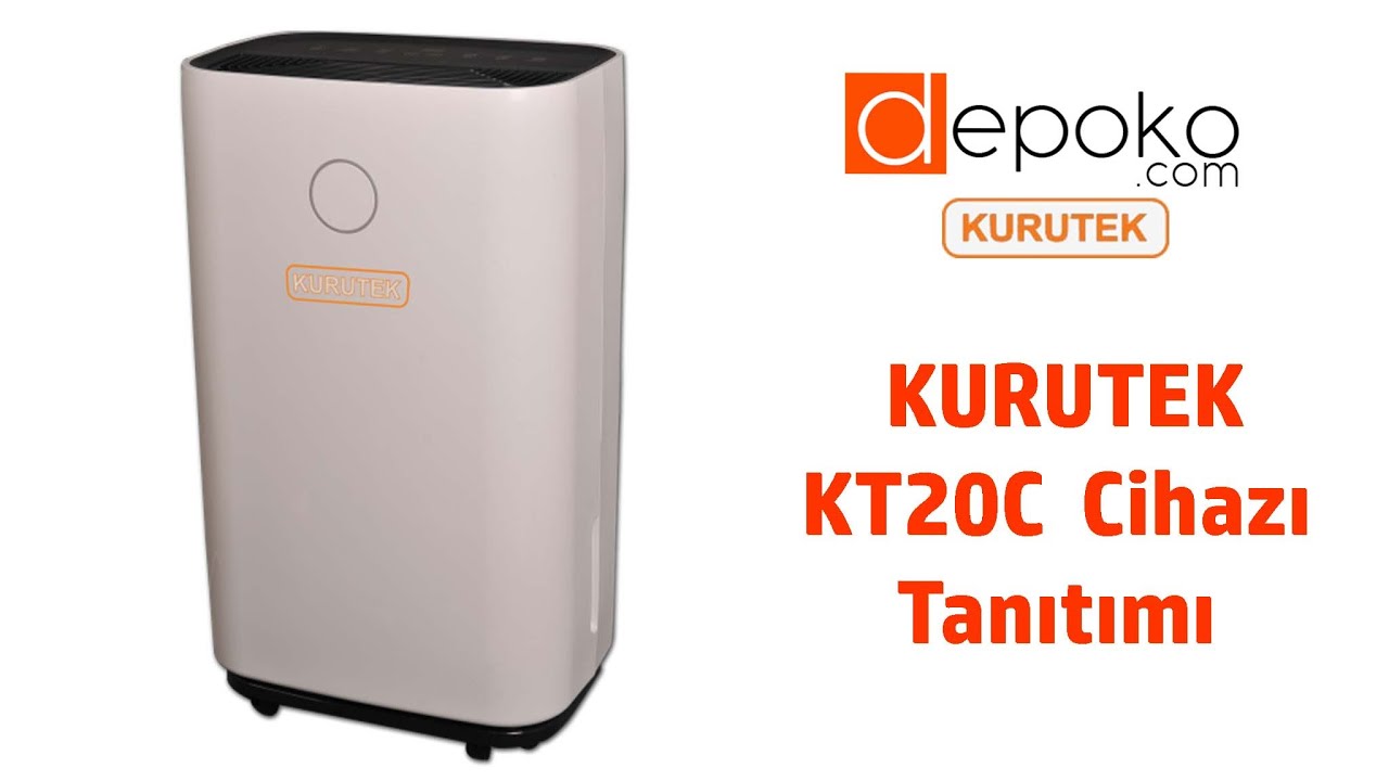 Nem Alma Cihazı Ev Tipi Kurutek KT20C Cihazı Tanıtımı