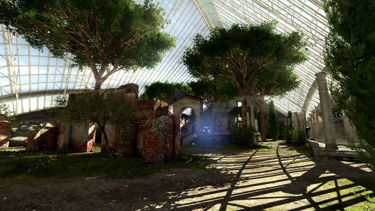 The Talos Principle Road to Gehenna - Rome - Ambience - Wind & crickets sounds - Background music