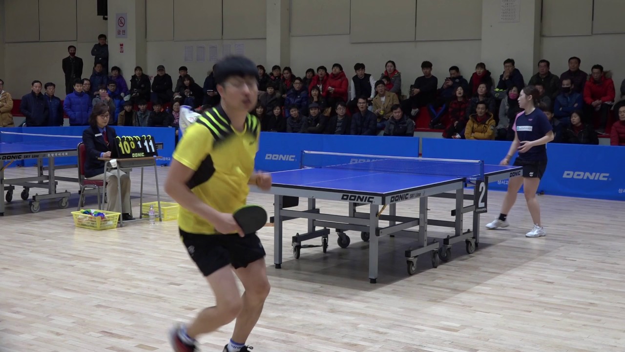 제7회 Whidot배 전국탁구동호인 최강전 결승 전환정 vs 서효영