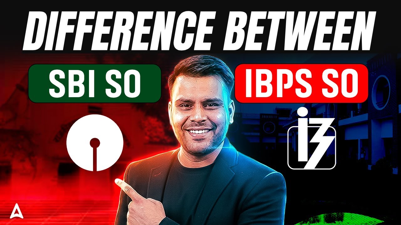 SBI SO vs IBPS SO 2026 | Difference Between SBI SO and IBPS SO | Vivek Pandey Sir