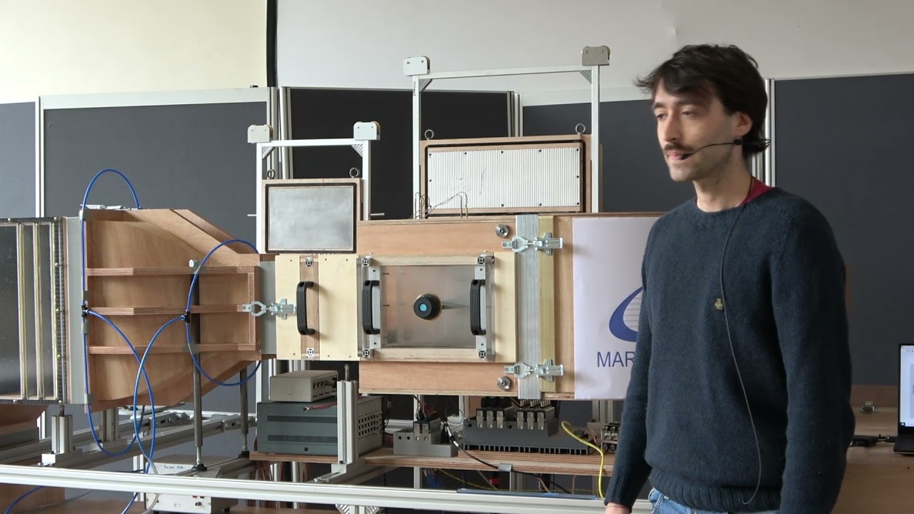 Demonstrator for physical mechanisms at stake in sound generation, propagation and transmission