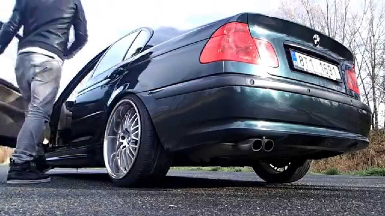 BMW E46 330i static slammed on 19