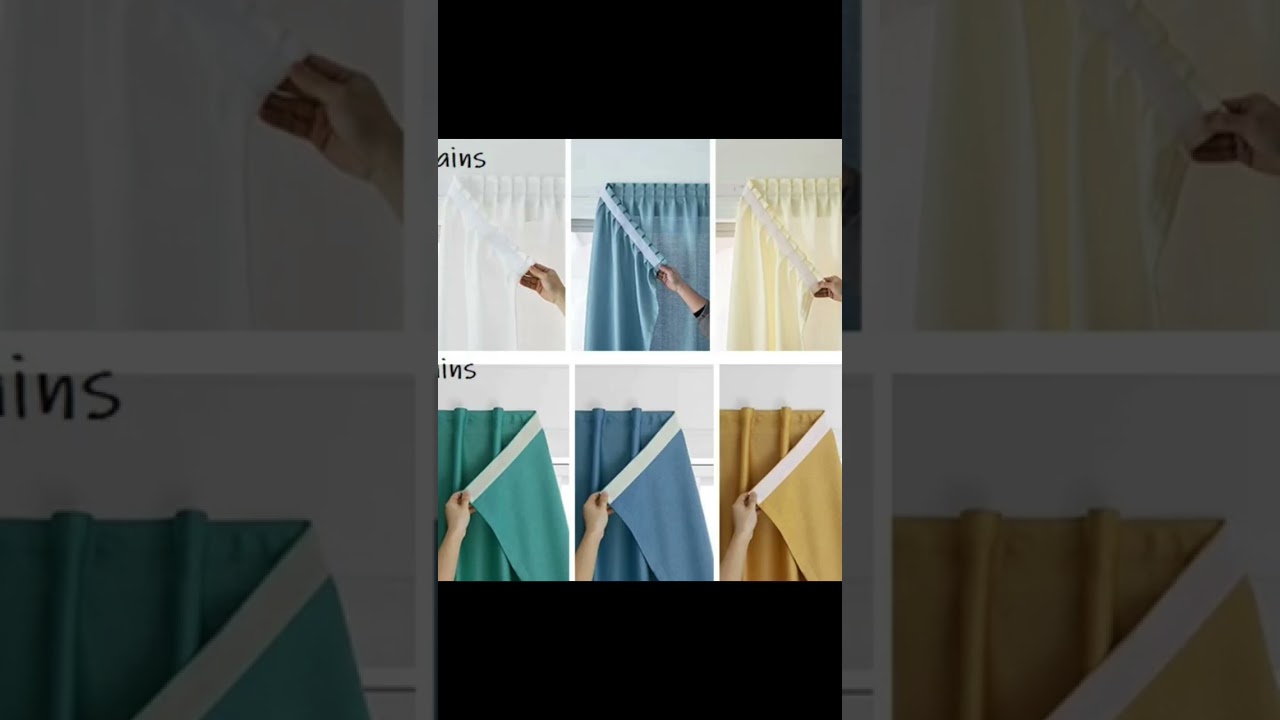 self adhesive curtains.     see first comment #topproducts #homedecor #curatin #selfadhesivecurtain