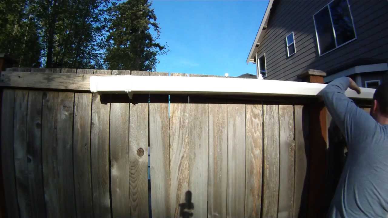 How To Build a Rain Gutter Garden Planter