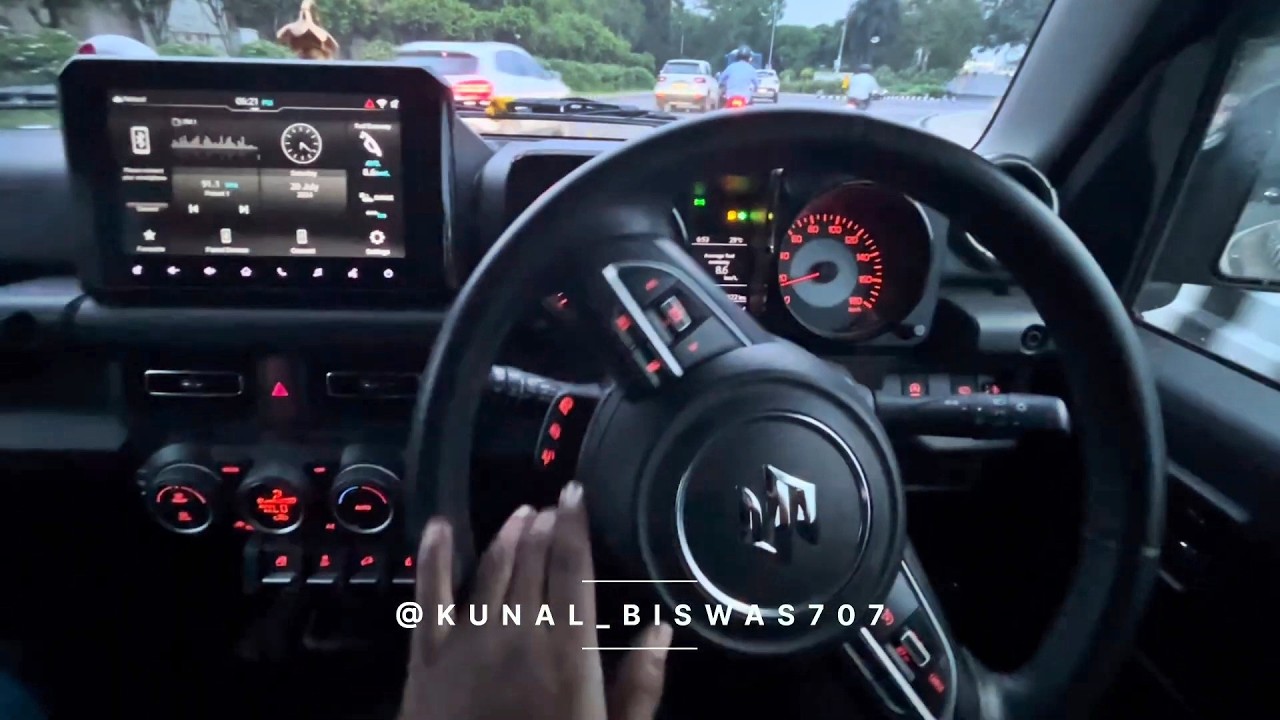 Looking At Jimny Alpha MT’s Exterior & Interior Along Test Drive VLOG