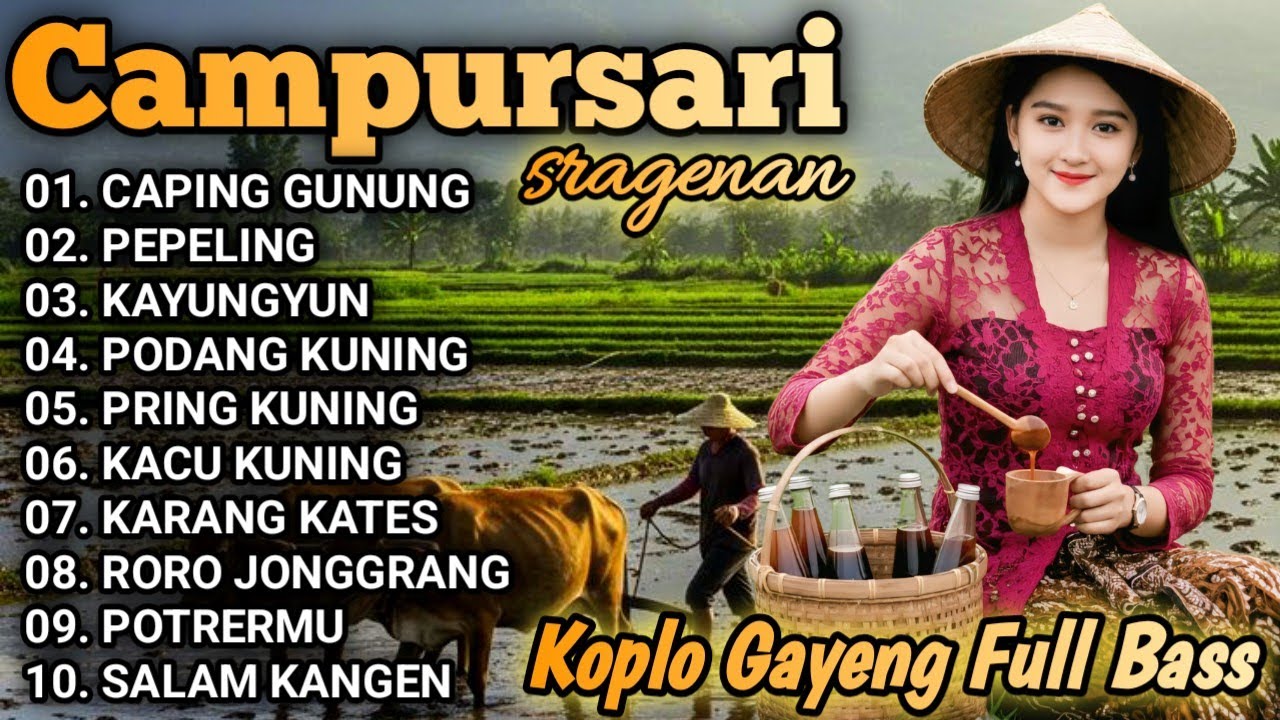 CAMPURSARI COKEK SRAGENAN KOPLO TERBARU‼️ SRAGENAN CAMPURSARI KOPLO TERBARU FULL BASS GLERR 