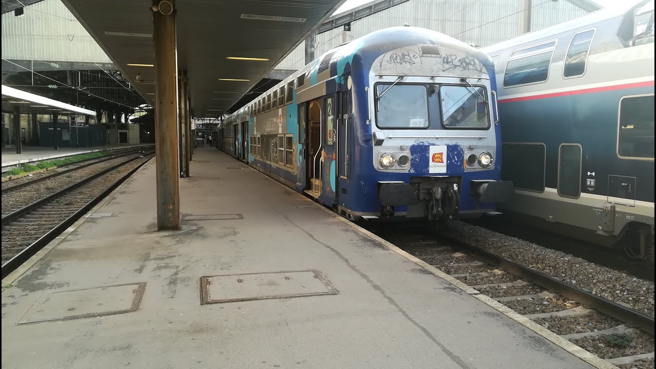 TER Normandie Citi Paris-Saint-Lazare - Mantes-la-Jolie BB 15000+VO 2N