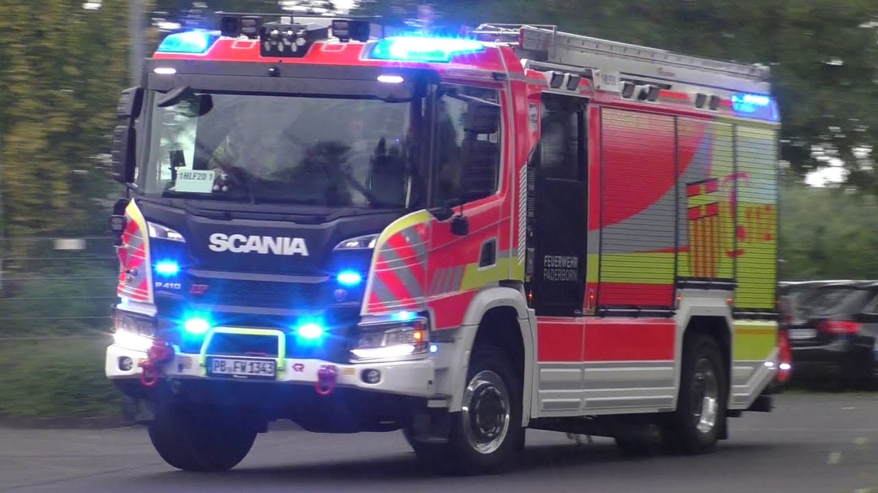 [Pressluft!] Einsatzfahrten Feuerwehr und Rettungsdienst in Paderborn