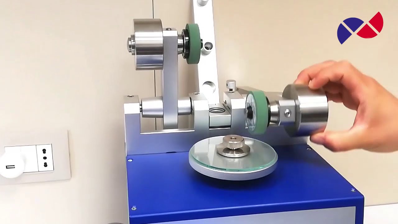 Abrasimetro a rotazione &ndash; Rotational abrasion tester SAMA Tools -  SAAB523