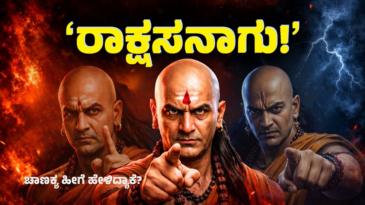 ಮನುಷ್ಯ ಎಲ್ಲಿ 'ರಾಕ್ಷಸ'ನಾಗಬೇಕು? ಬದುಕನ್ನೇ ಬದಲಿಸುವ ಚಾಣಕ್ಯನ 15 ಕಟು ಸತ್ಯಗಳು! 🔥| When You Must Be a ‘Demon’