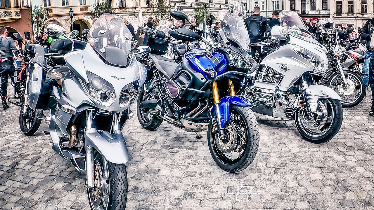 XX Wielkanocne Rozpoczęcie Sezonu Motocyklowego Cieszyn 2024 Africa Twin + same wspaniałe motocykle