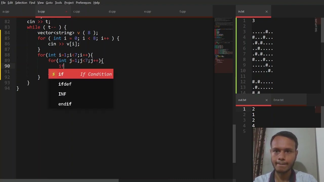 Codeforces Round 799 Div.4 Screencast