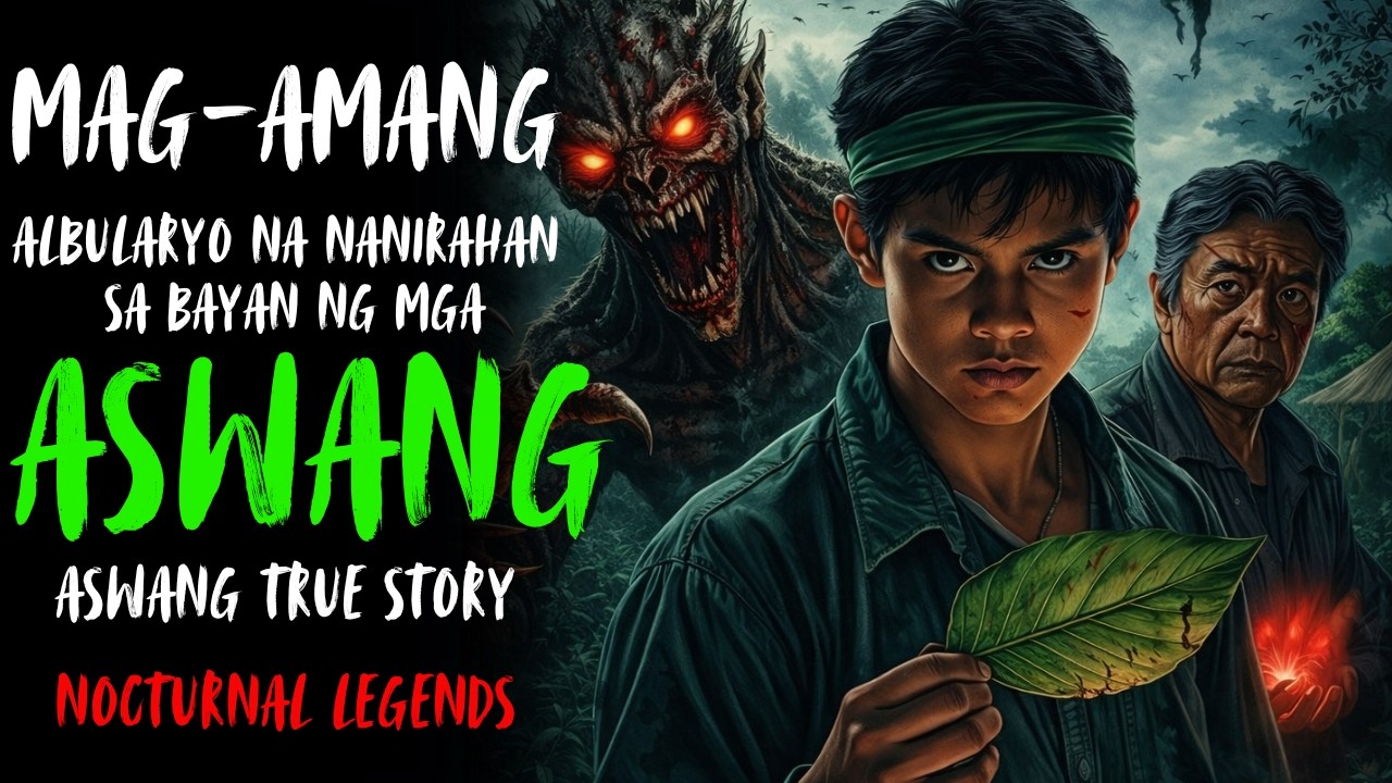 MAGAMANG ALBULARYO NA NANIRAHAN SA BAYAN NG MGA ASWANG | Kwentong Aswang | True Story