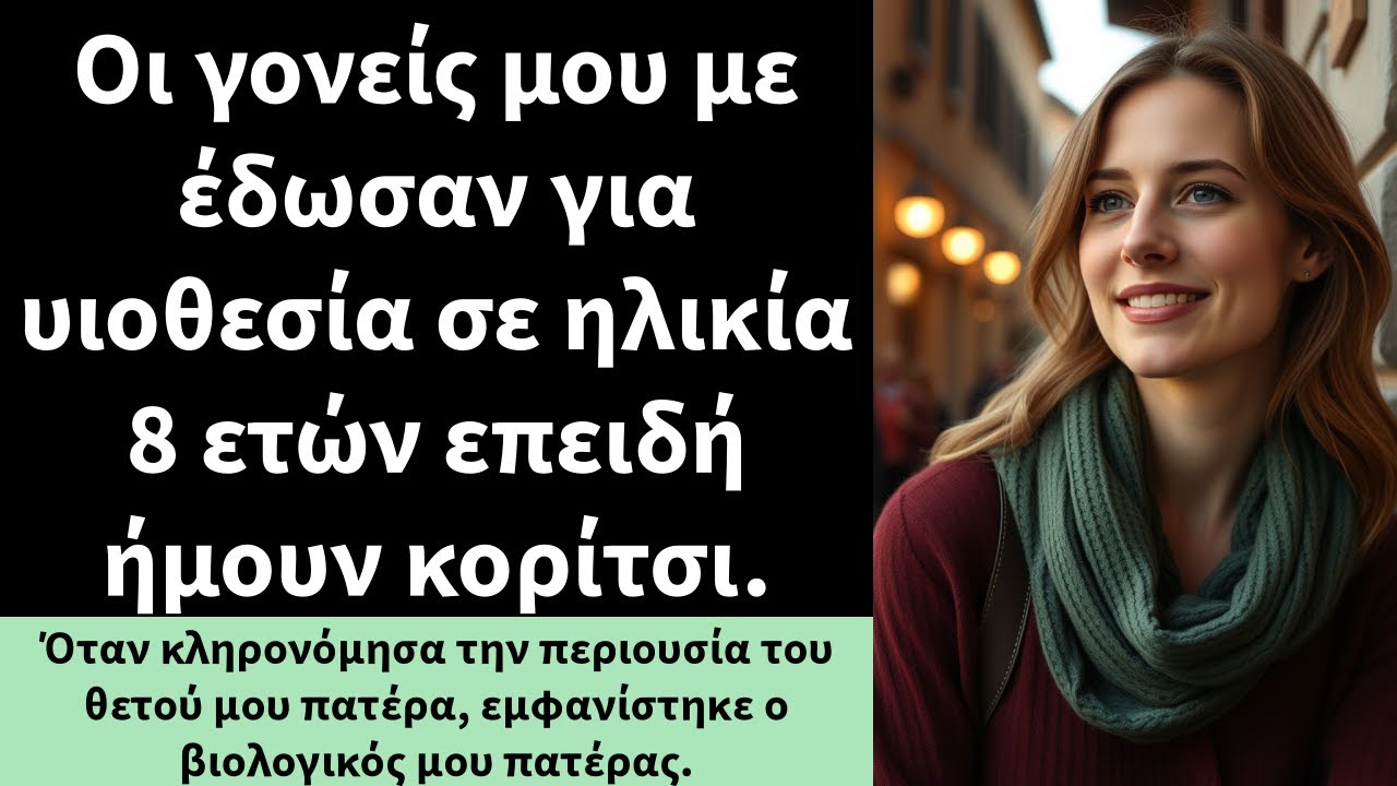 Οι γονείς μου με έδωσαν για υιοθεσία σε ηλικία 8 ετών επειδή ήμουν κορίτσι. Όταν κληρονόμησα την