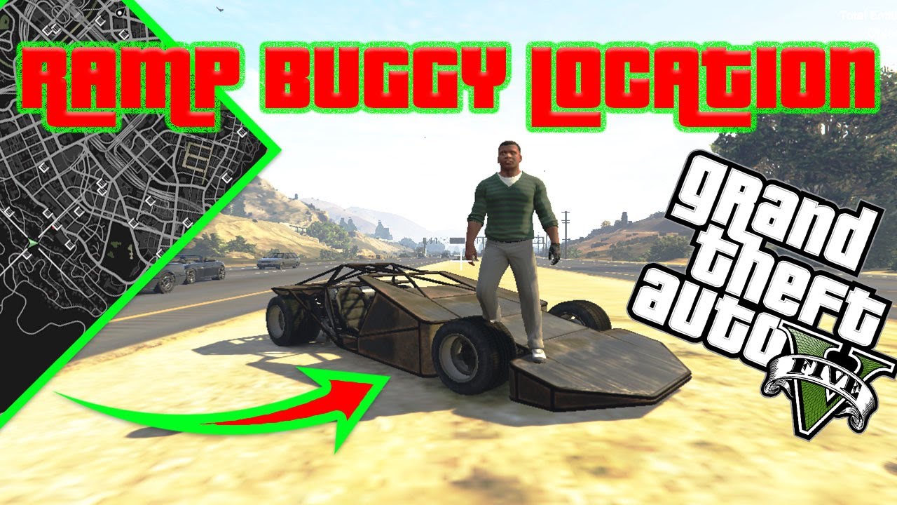 GTA V - Ramp Buggy Secret Spawn Location in Story Mode (XBOX, PC, PS4, PS5)