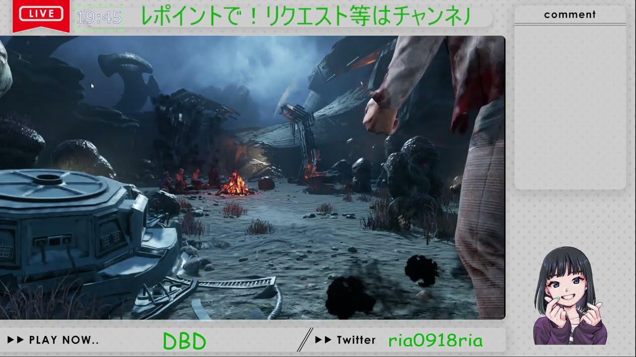 サバレンサバ練 ちょっとしかやらないかもDead by Daylight