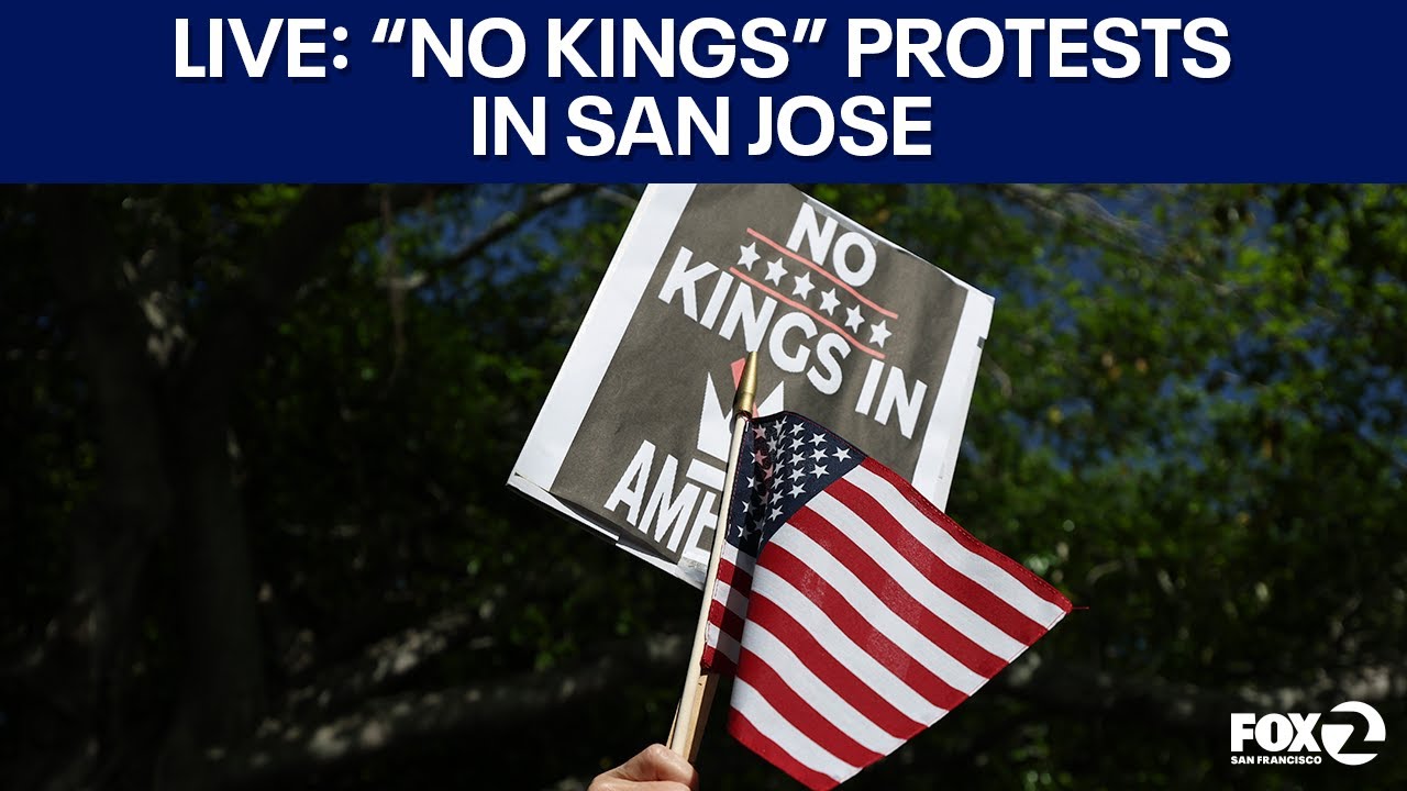 LIVE🔴:  'No Kings' protests in San Jose | KTVU