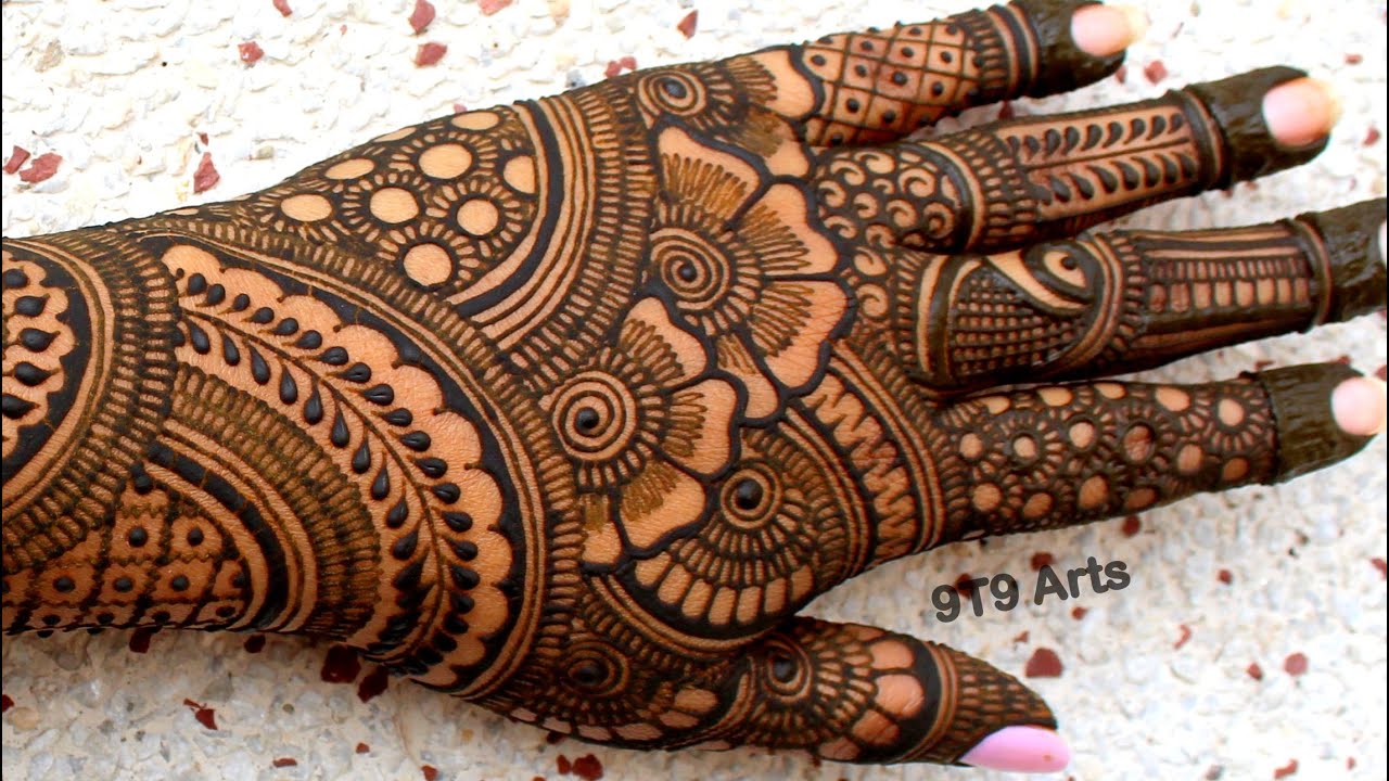 Very Very beautiful stylish back hand mehndi design | easy mehndi design | mehndi ka design | mehndi