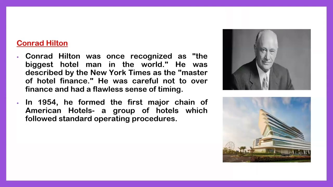 History of Tourism and Hospitality Industry-Macro Perspective