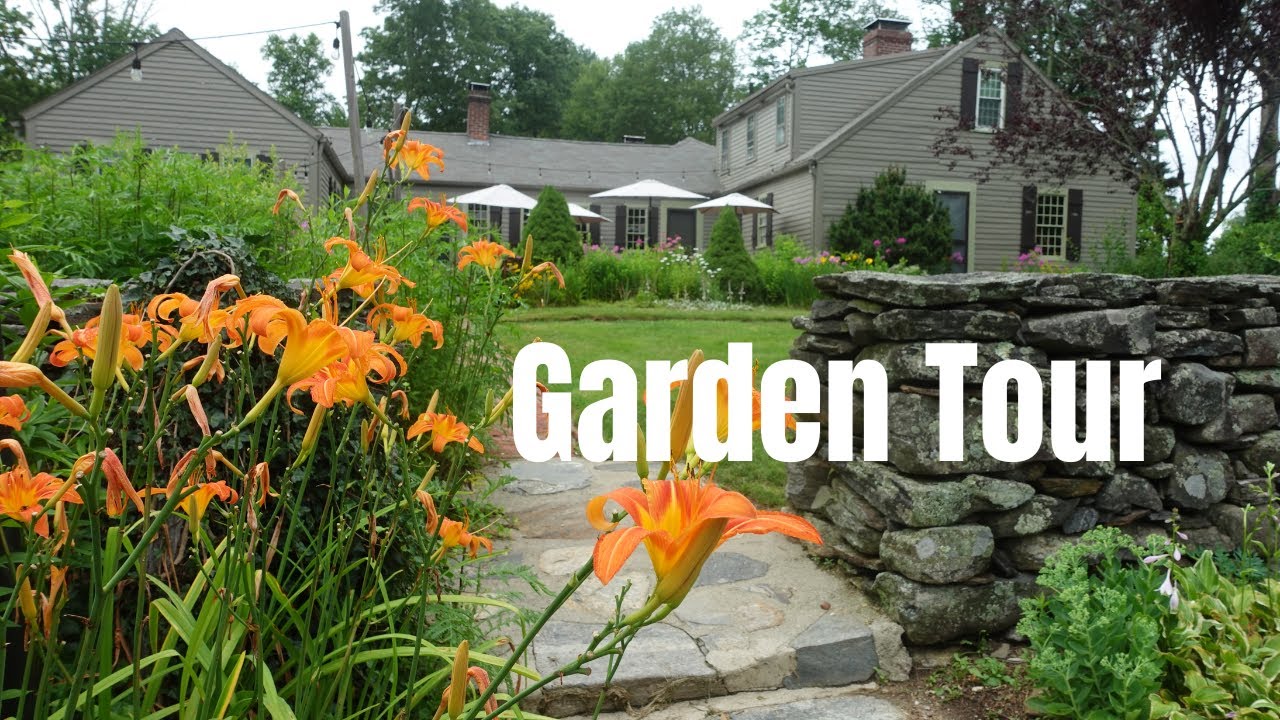 New England Primitive Homestead Garden Tour