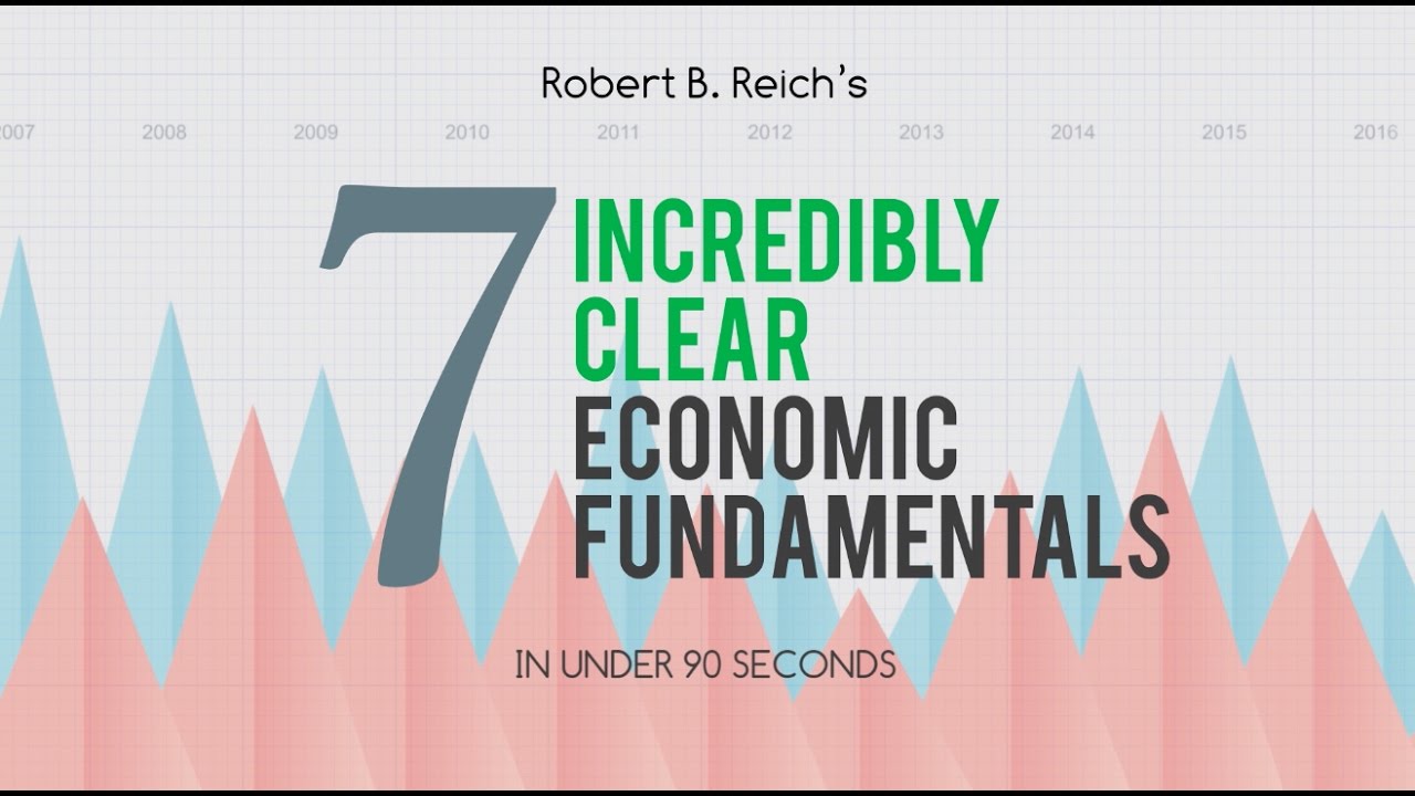 7 Economic Fundamentals | Robert Reich