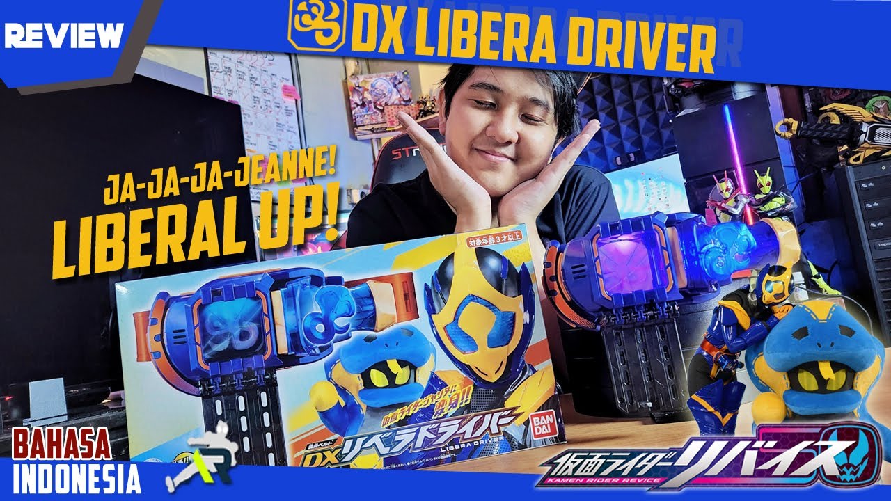 REVIEW - DX LIBERA DRIVER | 変身ベルト リベラドライバー [Kamen Rider REVICE] KAMEN RIDER JEANNE COBRA GENOME 🐍🔵🟡