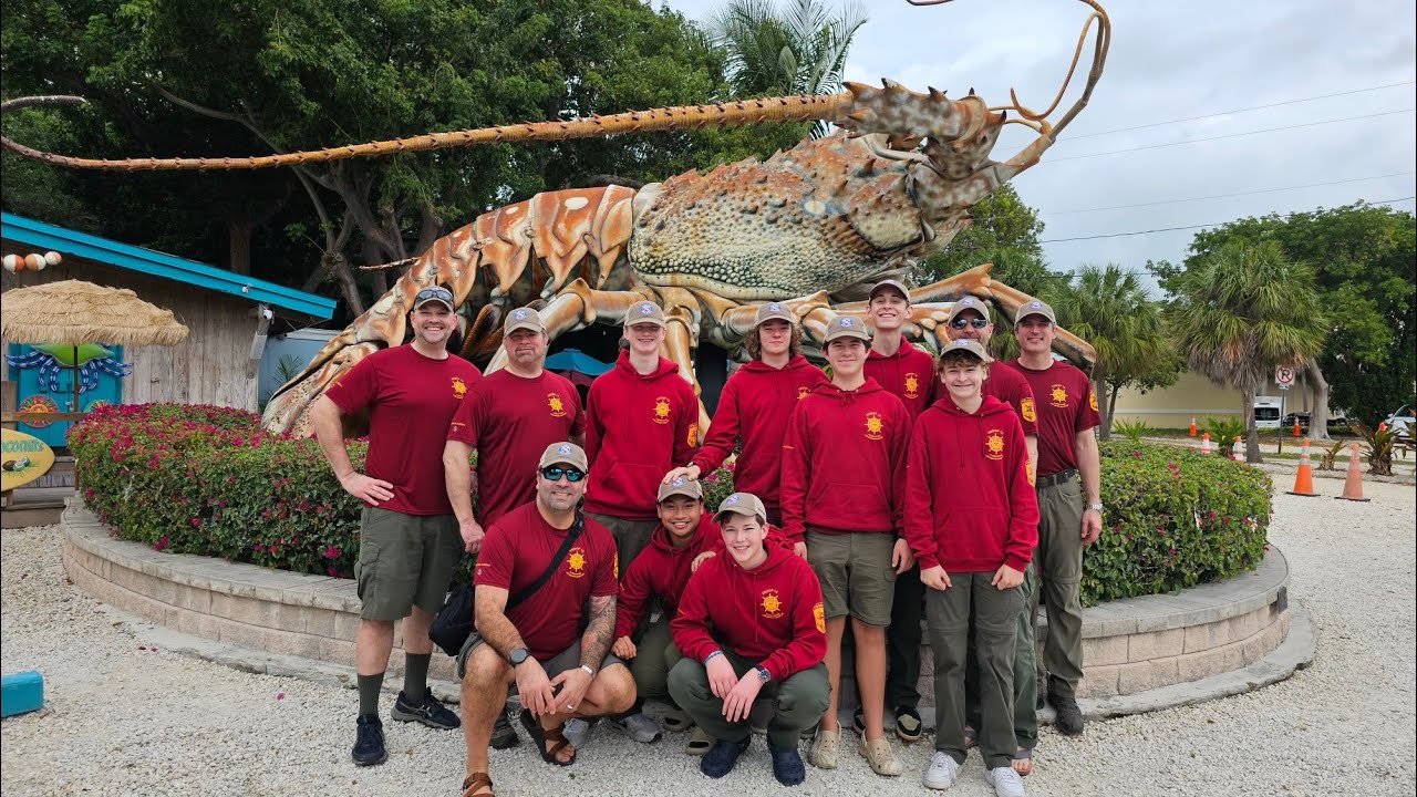 Troop 12 Trip to Florida Sea Base 2024-2025