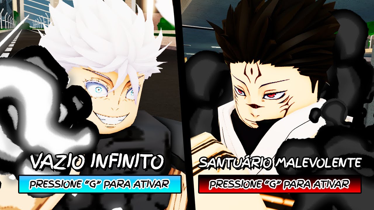 GOJO DESPERTADO VS SUKUNA 10 SOMBRAS! DESTRUÍMOS SHINJUKU RECRIANDO ESSA LUTA NO JUJUTSU SHENANIGANS