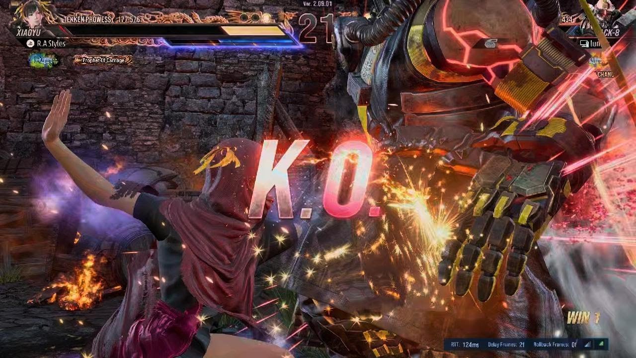 TEKKEN 8 online ranked matches using Xiaoyu 2/27/26