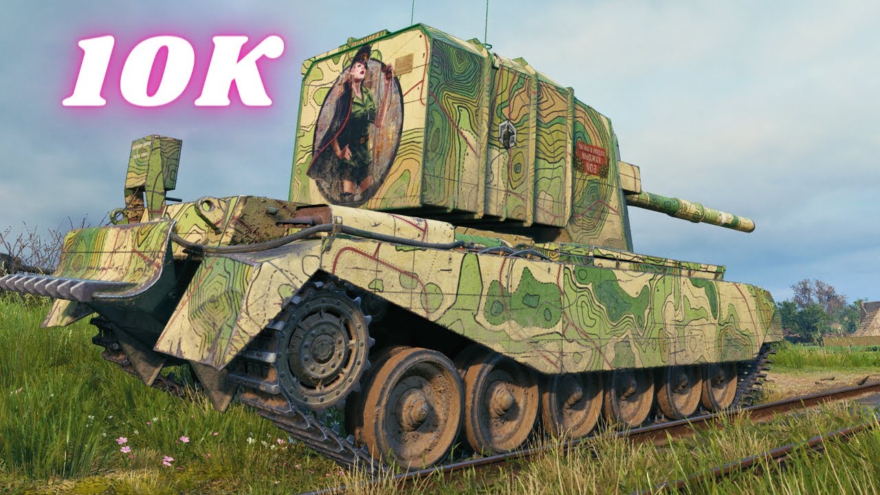 FV4005 Stage II 10K Damage 6 Kills World of Tanks Replays