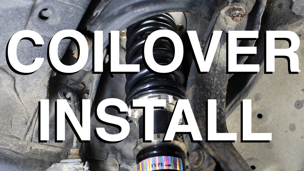 Как установить койловеры (подробная установка)