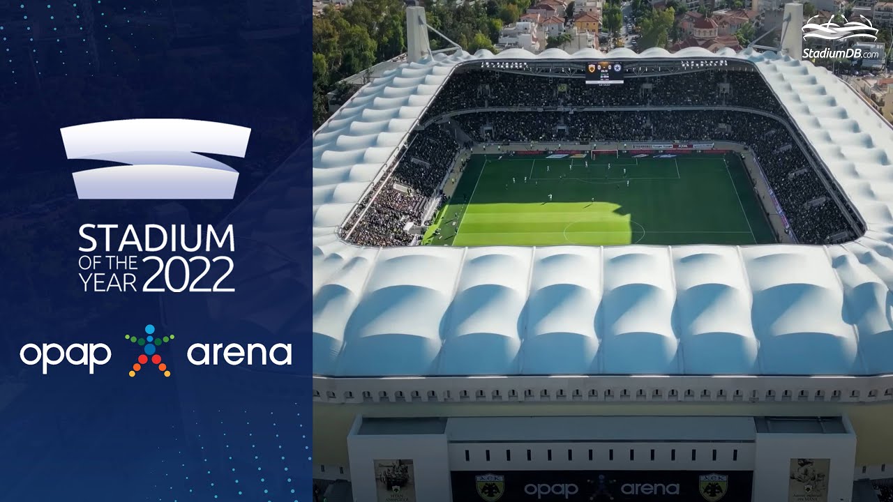 🥇 Стадион года 2022: OPAP Arena