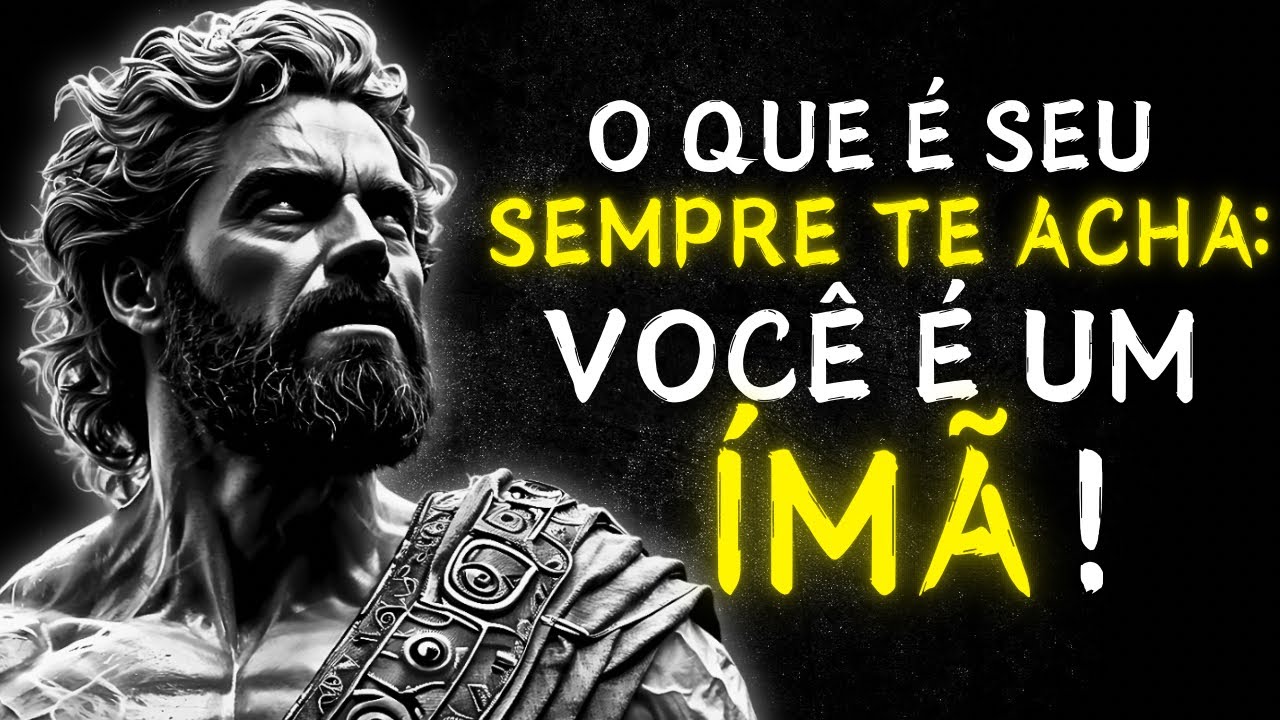 Não Persiga, Atraia como um ÍMÃ: O Que é Seu Sempre te Acha | Estoicismo